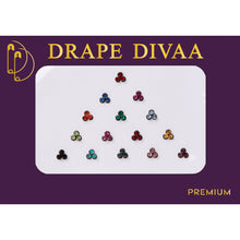 Load image into Gallery viewer, Festive Glam: 7-Piece Bindi Value Pack Bindis
