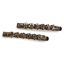 Load image into Gallery viewer, Studded Hair Clip 103 BLACK Hair Accessories
