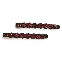 Load image into Gallery viewer, Studded Hair Clip 103 WINE Hair Accessories