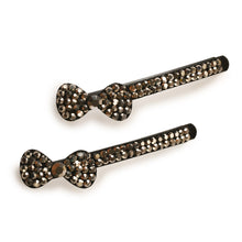 Load image into Gallery viewer, Studded Hair Clip 104 BLACK Hair Accessories