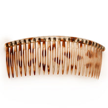 Load image into Gallery viewer, Hair Comb Brown Leopard Print Hair Accessories