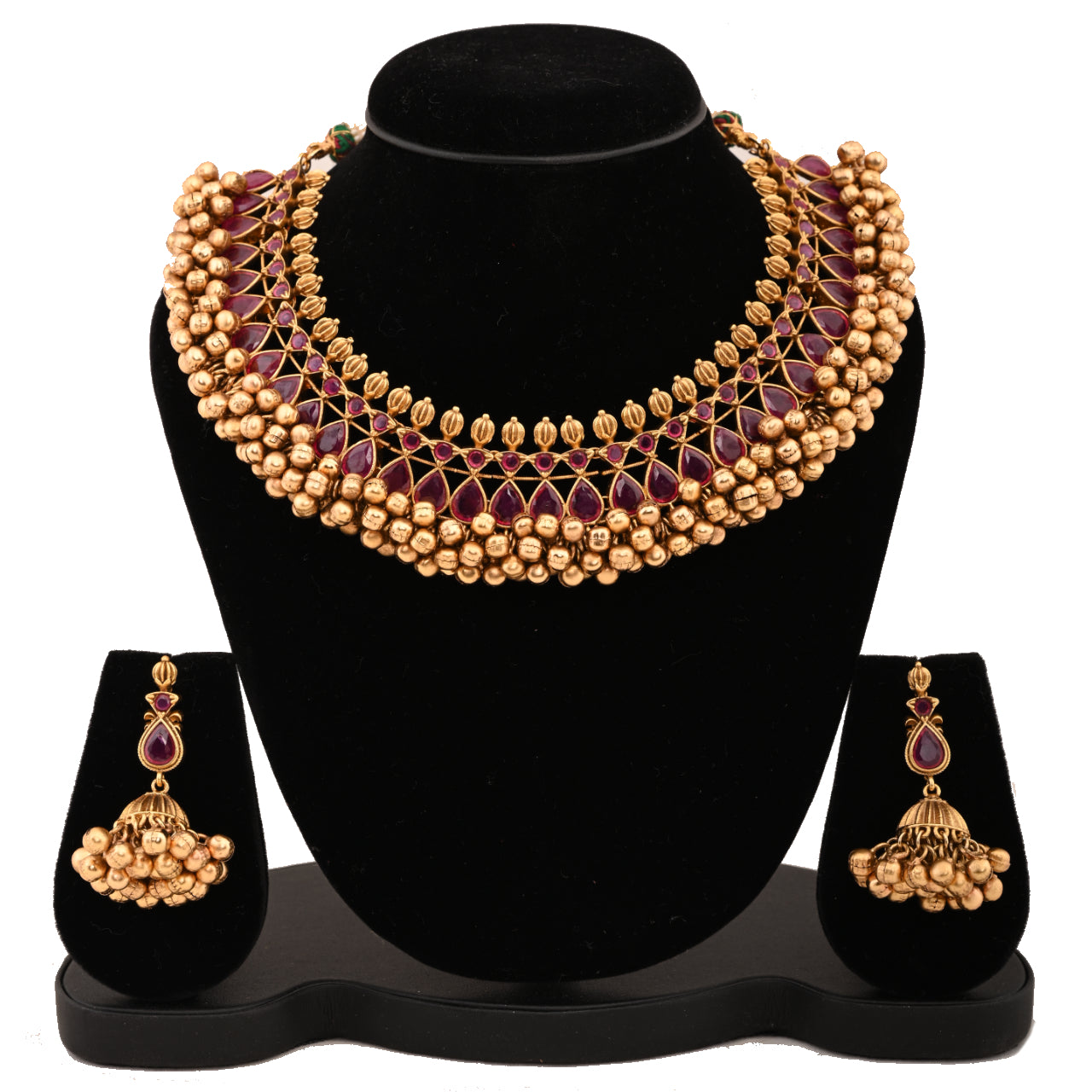 Temple Jewellery- Necklace (DD-R1N-507) Necklace