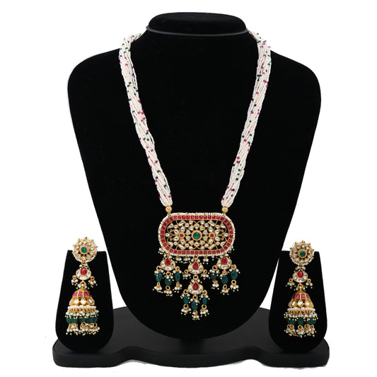Temple Jewellery- Necklace (DD-R1N-513) Necklace