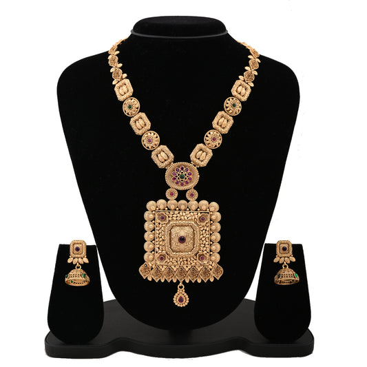 Temple Jewellery- Necklace (DD-S1N-510M) Necklace