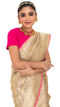 Load image into Gallery viewer, Regal Golden Tissue Kota Saree Saree