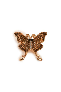 Very Beautiful Butterfly Brooch BROWN Brooch
