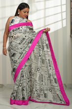 Load image into Gallery viewer, Print Edition Perfection Organza saree Saree