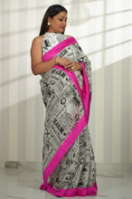 Load image into Gallery viewer, Print Edition Perfection Organza saree Saree