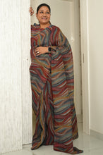 Load image into Gallery viewer, Multicolored Organza Saree Saree
