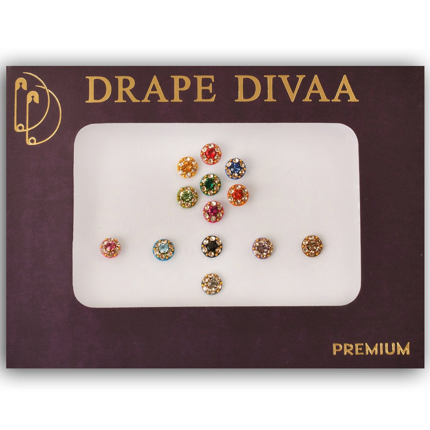 Stone Bindi - DD-R1-833K Bindis