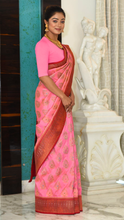 Load image into Gallery viewer, Baby Pink Zari Silk Saree Saree