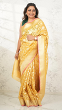 Load image into Gallery viewer, Regal Golden Weave Tissue Kota Saree Saree