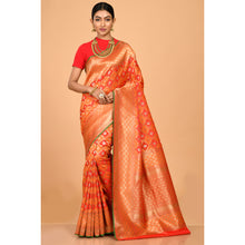Load image into Gallery viewer, Flower motifs covering Banarasi Saree Saree