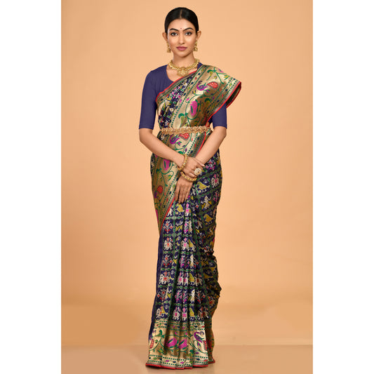 Royal Blue Patola Saree Saree