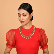 Load image into Gallery viewer, Red Banarasi Powerloom Silk Saree Saree