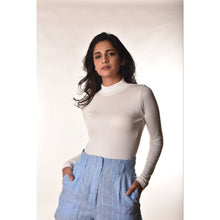 Load image into Gallery viewer, Full Sleeves Blouses - White - Blouse featured