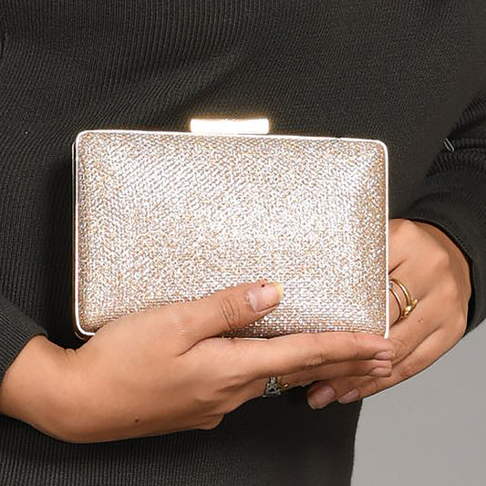 Evening Cocktail Clutch - DD-117 Golden Clutch featured