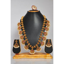 Load image into Gallery viewer, Ivory and Red Georgette Saree Saree