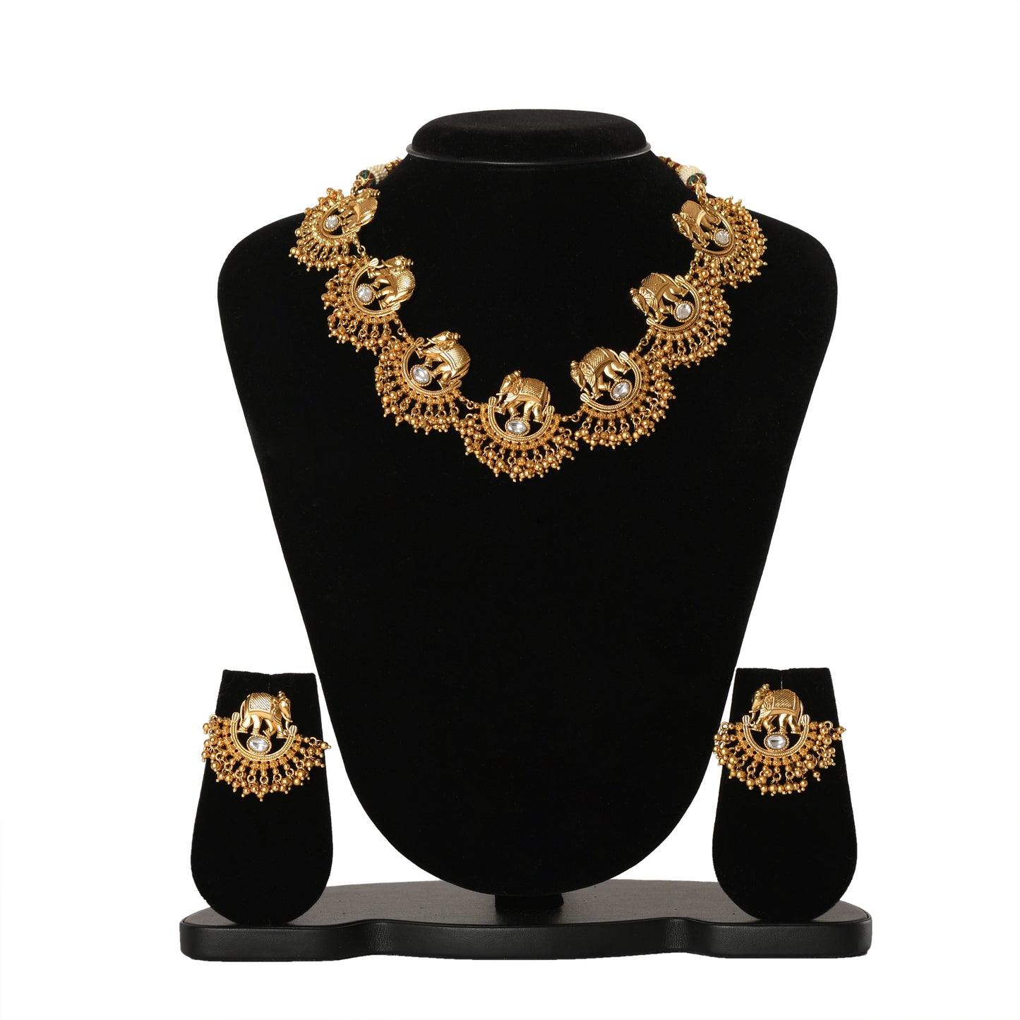 Temple Jewellery - Necklace (DD-R1N521W) Necklace