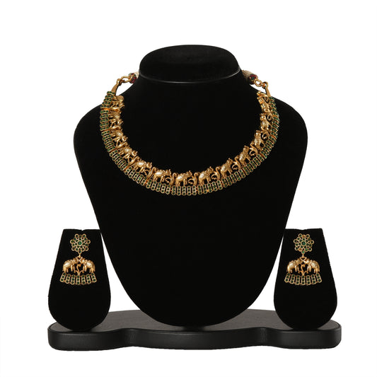 Temple Jewellery - Necklace (DD-R1N515) Necklace