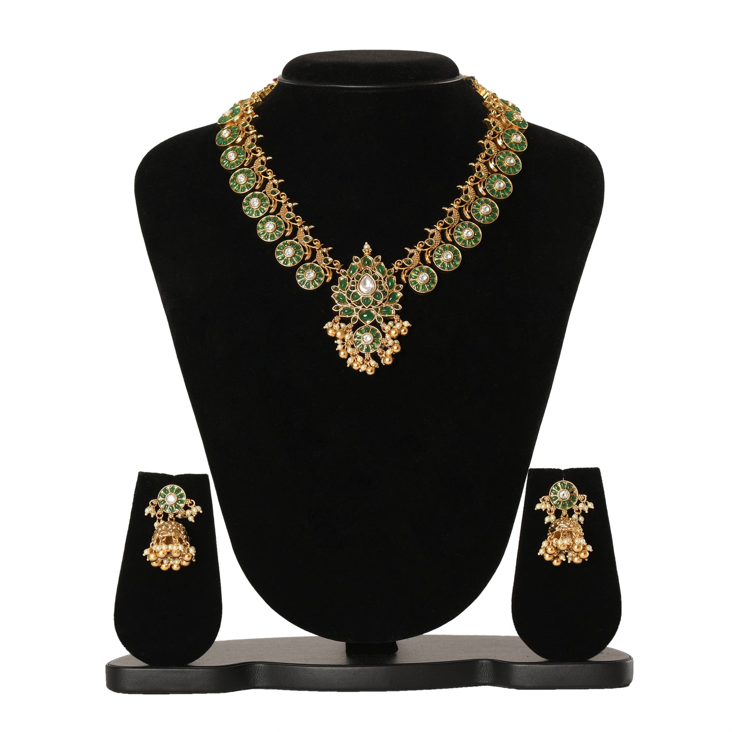 Temple Jewellery - Necklace (DD-R1N518G) Necklace