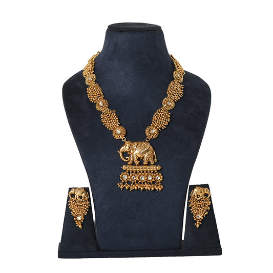 Temple Jewellery - Necklace (DD-R1N529) Necklace