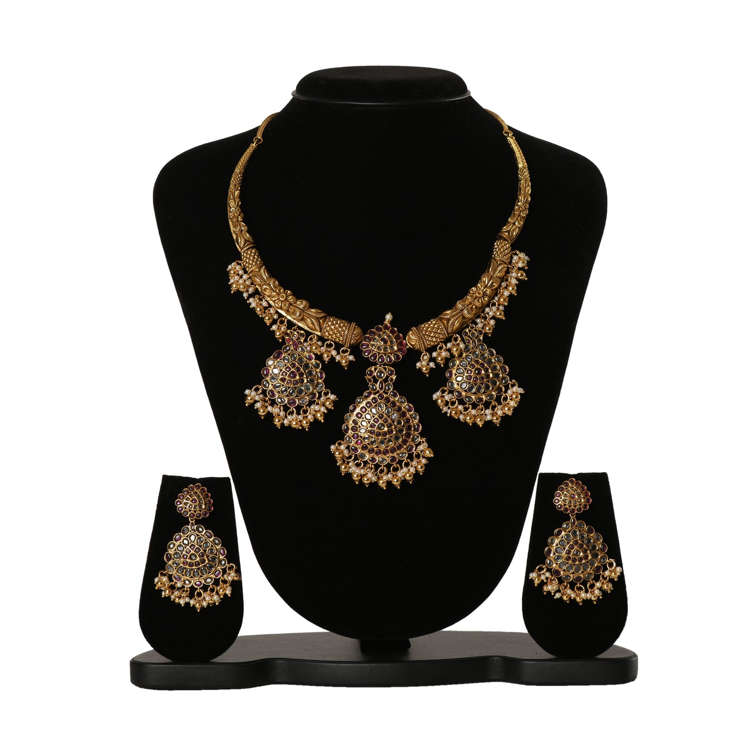 Temple Jewellery - Necklace (DD-S1N515G) Necklace