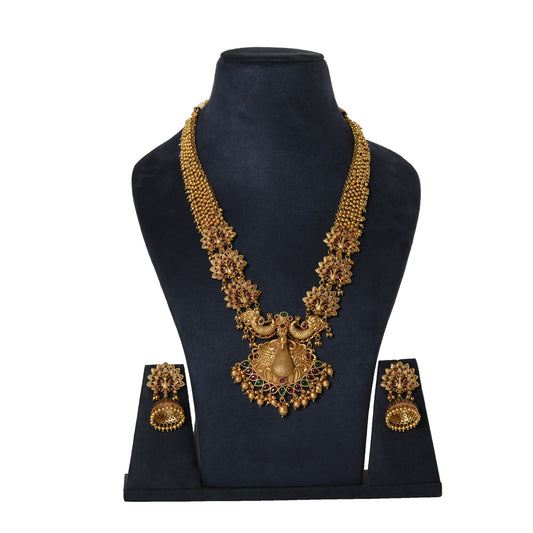 Temple Jewellery - Necklace (DD-R1N509B) Necklace