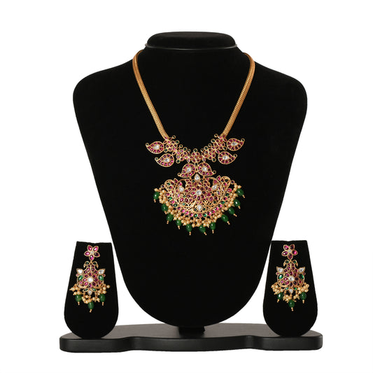 Temple Jewellery - Necklace (DD-S1N531) Necklace