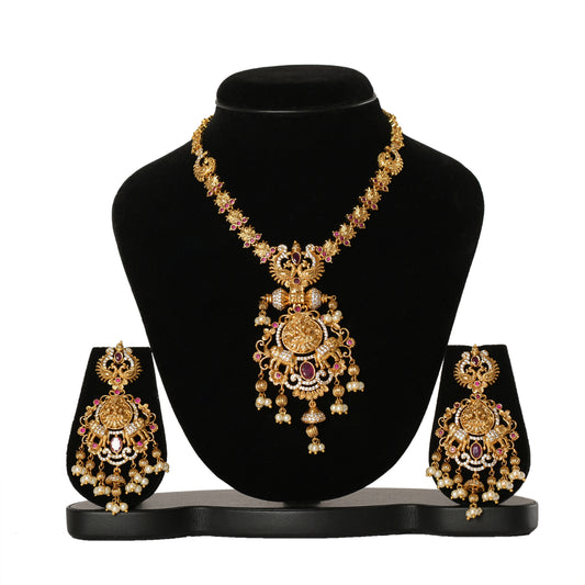 Temple Jewellery - Necklace (DD-S1N543) Necklace