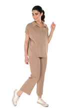 Load image into Gallery viewer, Being In Vogue with DD Co-ord Sets Brown lounge wear featured