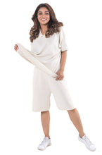 Load image into Gallery viewer, Play It Out in DD Co-ord Sets off white lounge wear featured