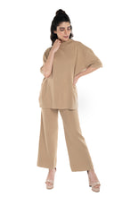 Load image into Gallery viewer, The Ultimate Airport Ready Co-ord set Brown lounge wear featured
