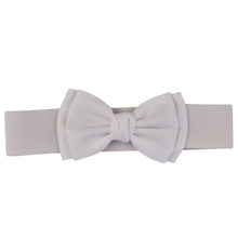 Load image into Gallery viewer, Bow Belts White Belts