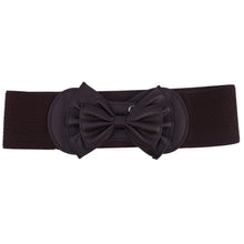 Load image into Gallery viewer, Leather Bow Belts Belts
