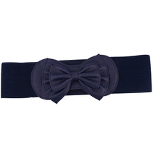 Load image into Gallery viewer, Leather Bow Belts Belts