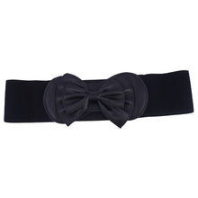 Load image into Gallery viewer, Leather Bow Belts Belts