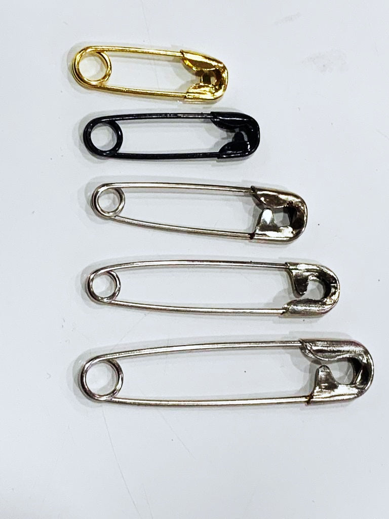 Safety Pins - Assorted (50 Pcs) Safety Pins