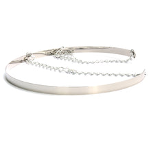 Load image into Gallery viewer, Silver Metallic Chain Belt Belts