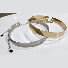 Load image into Gallery viewer, gold and silver metallic saree belt featured