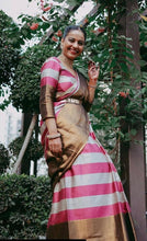 Load image into Gallery viewer, Golden Metallic Saree Belt Belts