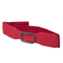 Load image into Gallery viewer, Rectangle Buckle Belt - Artificial Leather Belts