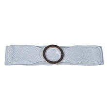Load image into Gallery viewer, Round Buckle Belt - Artificial Leather Belts