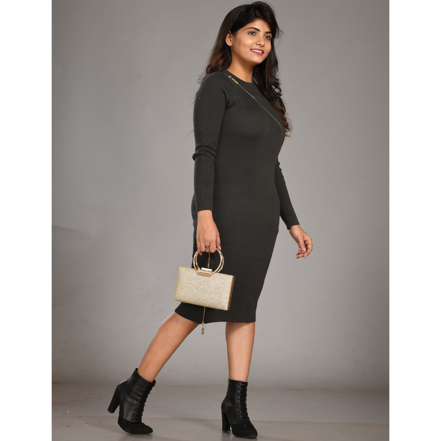 High Glitter Evening Clutch Bag - DD-114GL Clutch