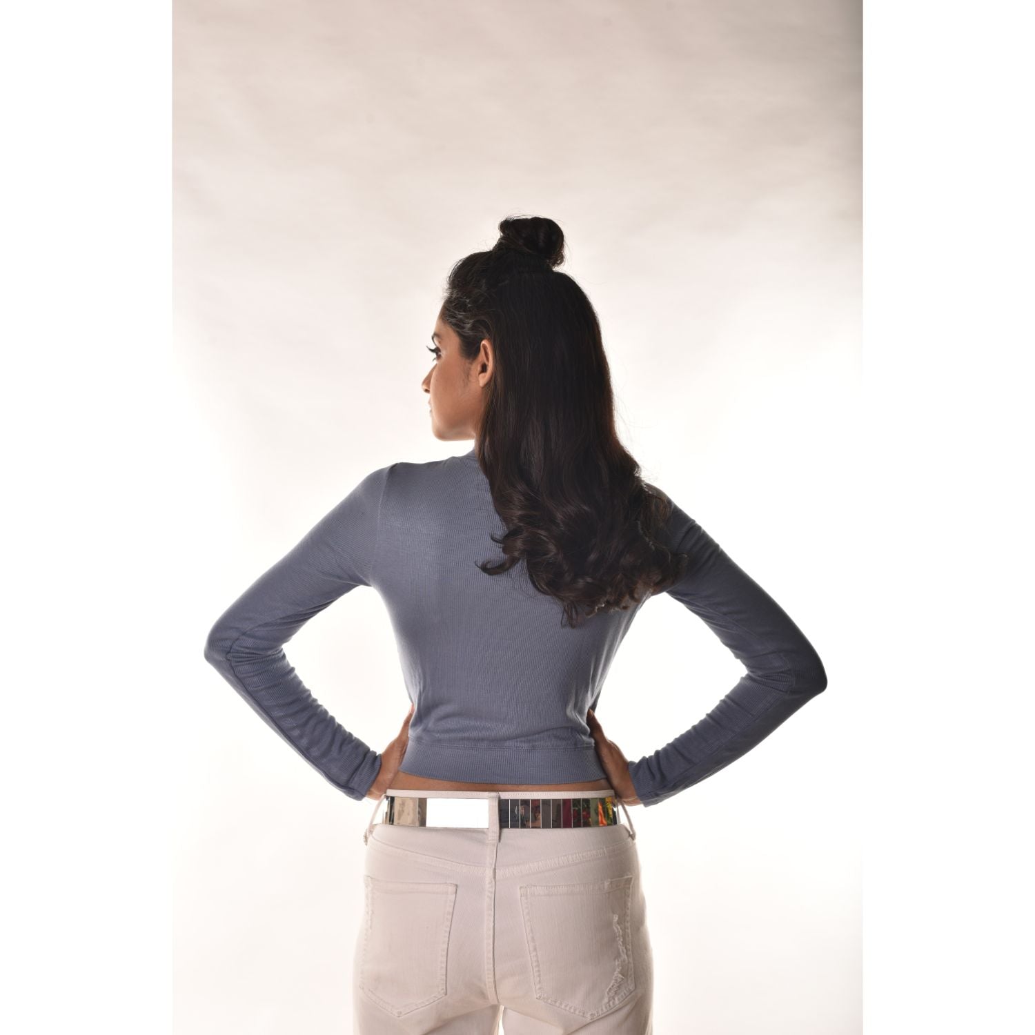 Full Sleeves Blouses - Brilliant Blue - Blouse featured