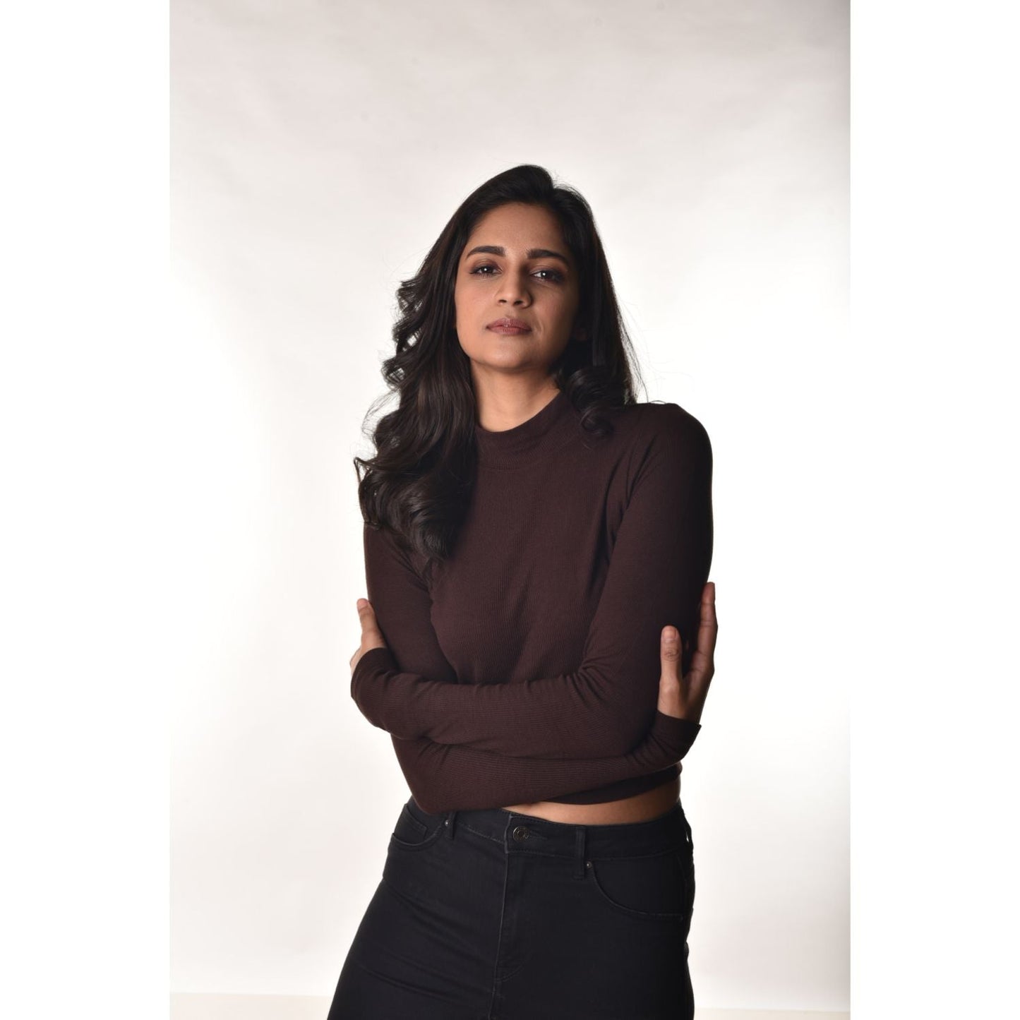 Full Sleeves Blouses - Dark Brown - Blouse featured