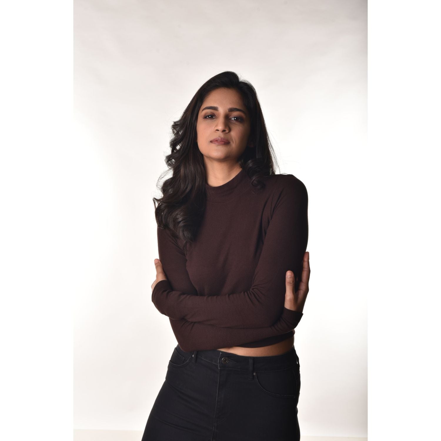 Full Sleeves Blouses - Dark Brown - Blouse featured