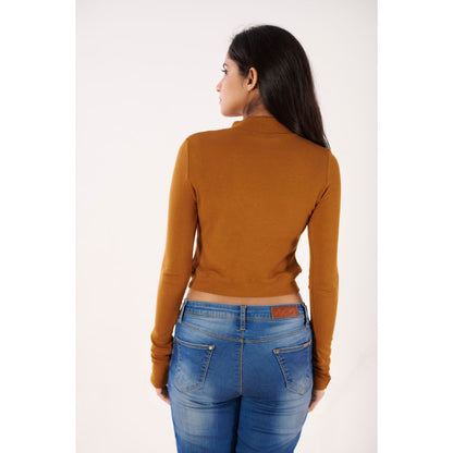 Full Sleeves Blouses - Mustard - Blouse featured