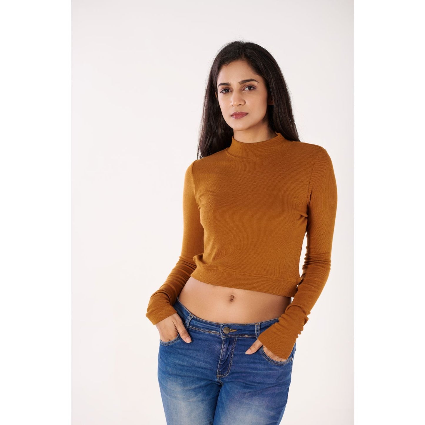 Full Sleeves Blouses - Mustard - Blouse featured