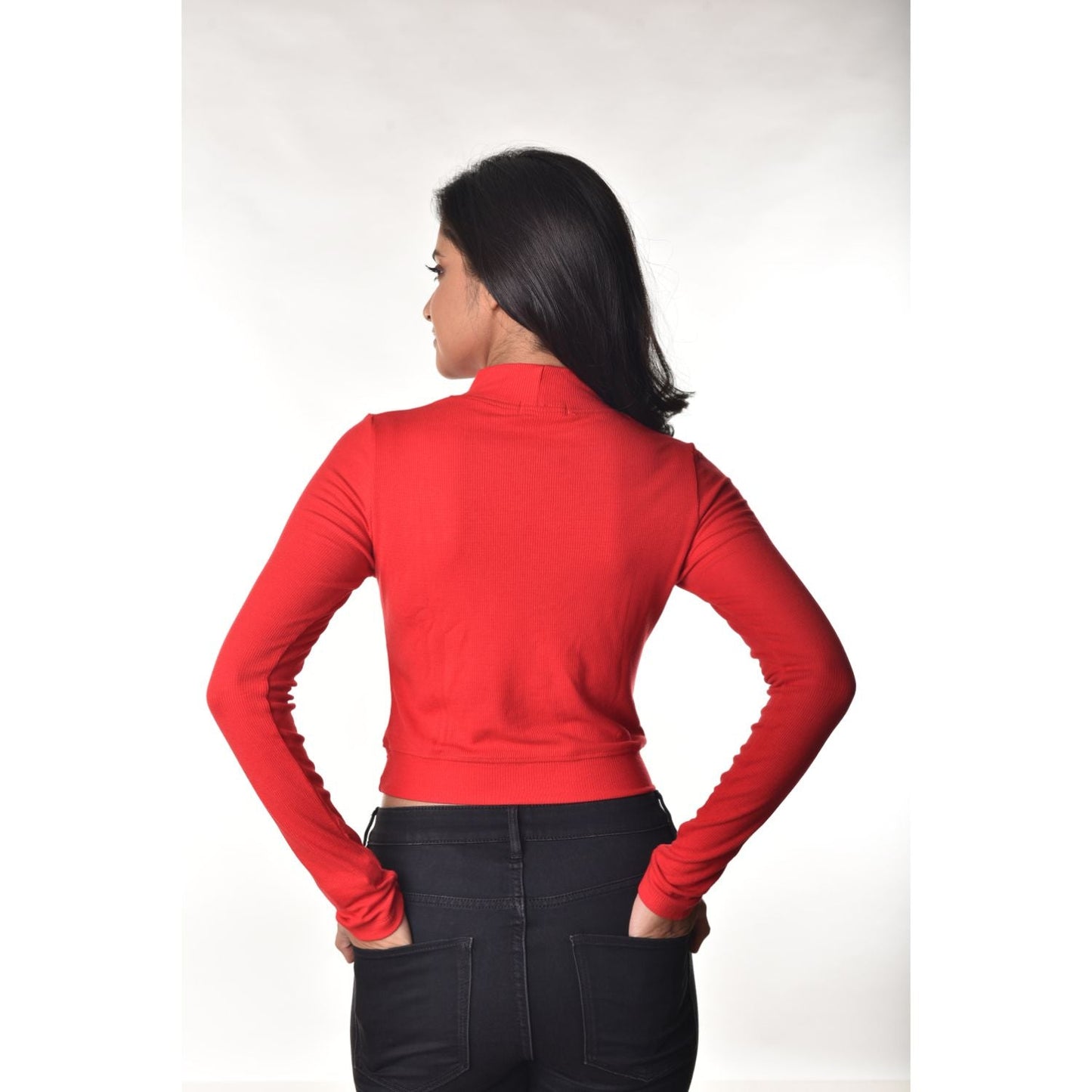 Full Sleeves Blouses - Red - Blouse featured